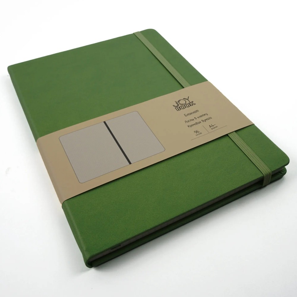 Блокнот "Joy Book. Чай матча", А4, 96 листов, в клетку, зеленый - 2