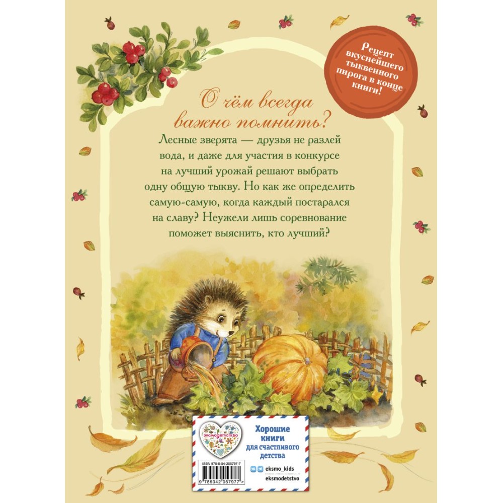 Книга "Верхом на тыкве на конкурс урожая", Вероника Медведева - 2