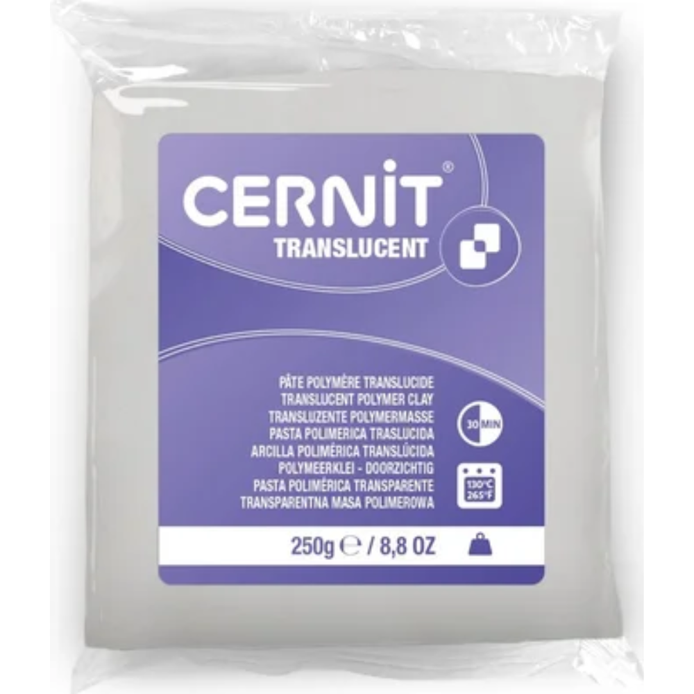 Полимерная глина "Cernit Translucent", 56 г, 005 прозрачный