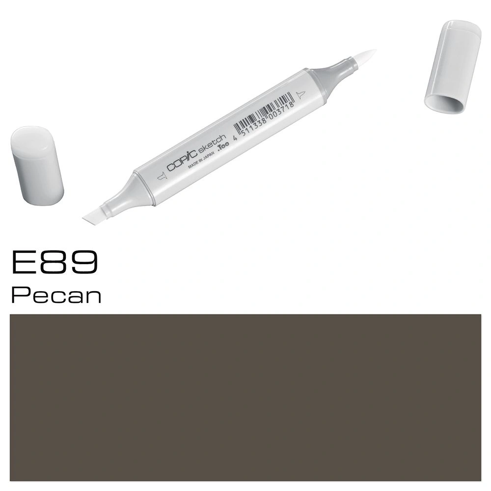 Маркер перманентный "Copic Sketch", E-89 орех-пекан