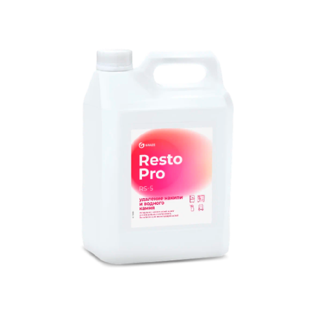 Средство для удаления накипи и отложений Grass "Resto Pro RS-5", 5 л, концентрат