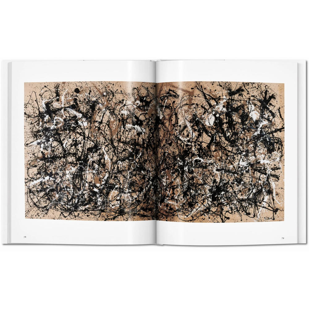 Книга на английском языке "Basic Art. Pollock"  - 2