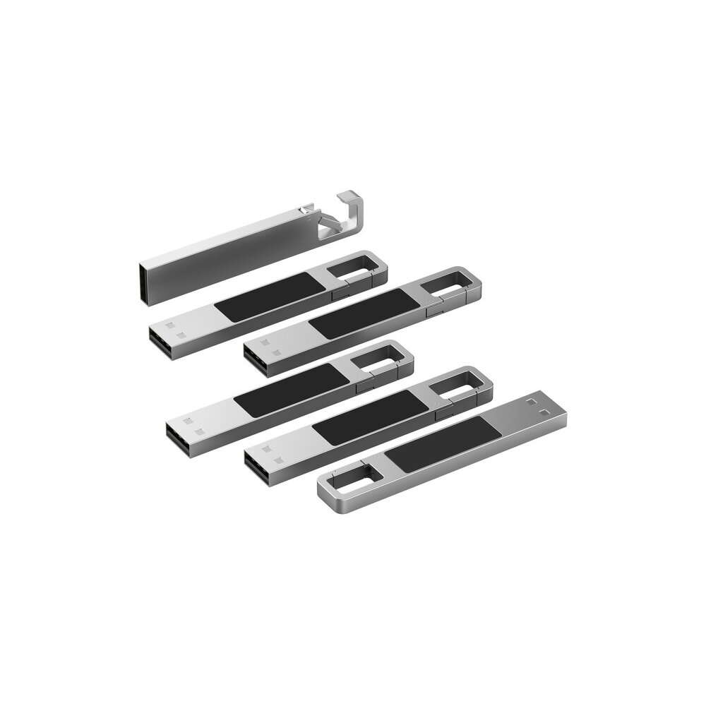 USB Flash накопитель 2.0 16 Gb ZC-010, металл, зеленый - 2