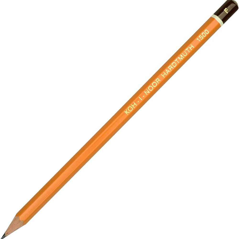 Карандаш чернографитный "Koh-I-Noor 1500", F