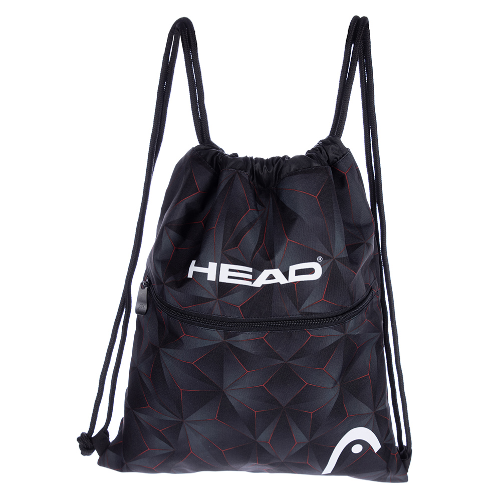 Мешок для обуви "Head red lava", 45x38 см, чёрный - 3