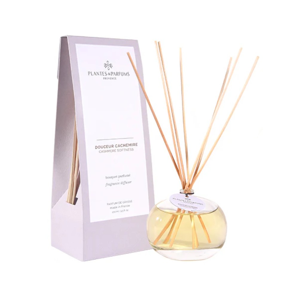 Диффузор ароматический PLANTES&PARFUMS "Cashmere Softness", 100 мл 