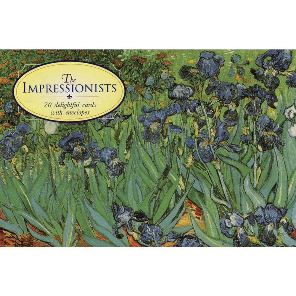 Открытки на английском языке "The Impressionists. 20 Fine-Art Cards"