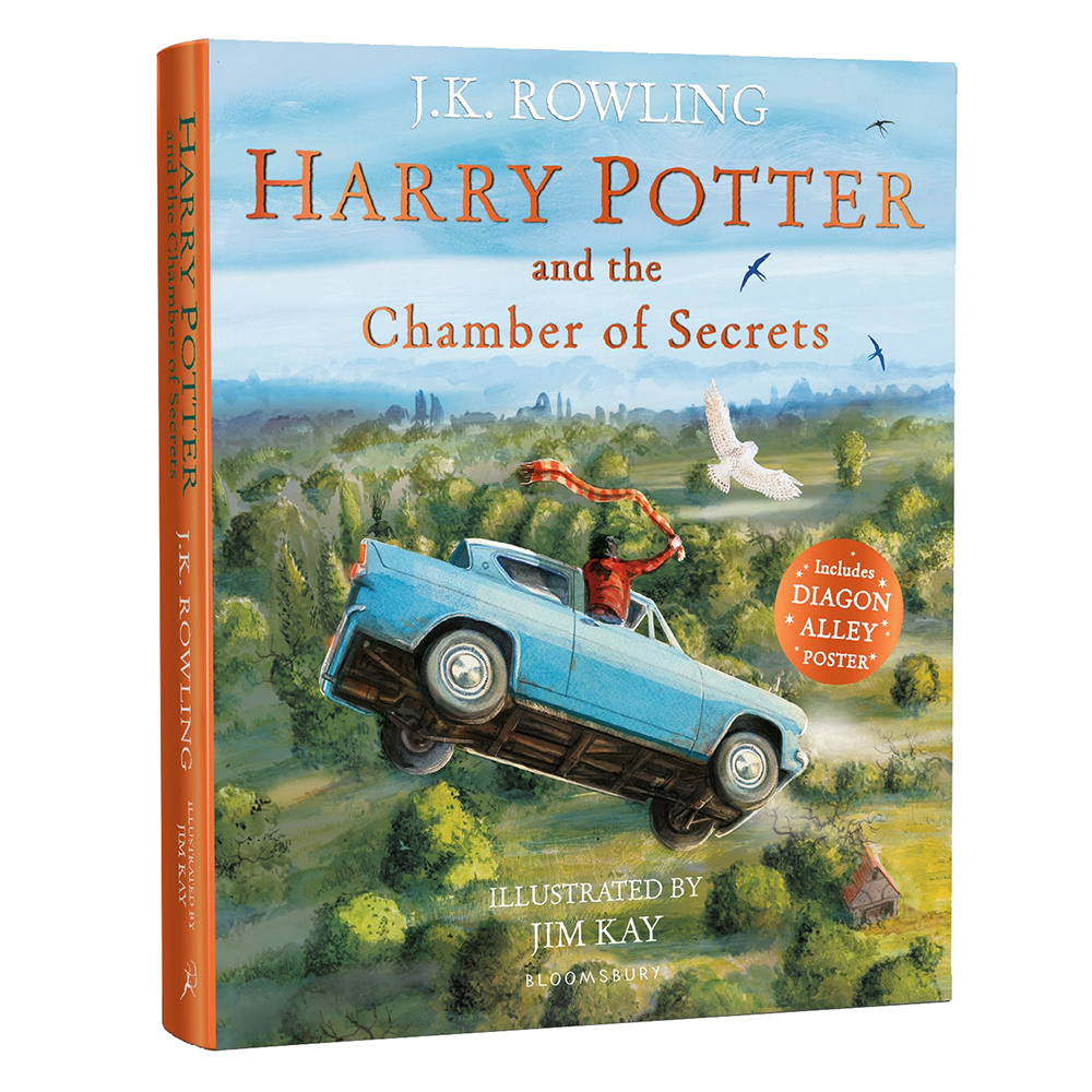 Книга на английском языке "Harry Potter and the Chamber of Secrets HB Illustr.", Rowling J.K.  - 2