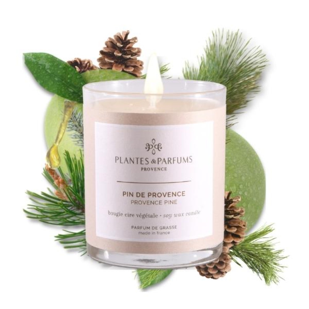 Свеча ароматическая PLANTS&PARFUMS "Provence Pine" ,180 гр.  - 2