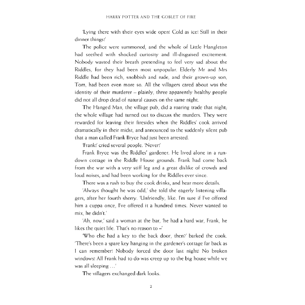 Книга на английском языке "Harry Potter and the Goblet of Fire – Adult PB", Rowling J.K.  - 5