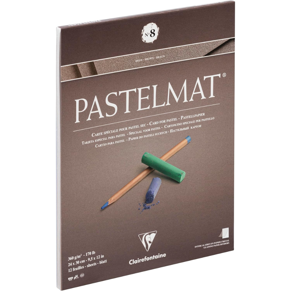 Блок бумаги для пастели "Pastelmat", 24x30см, 360 г/м2, 12 листов, №8