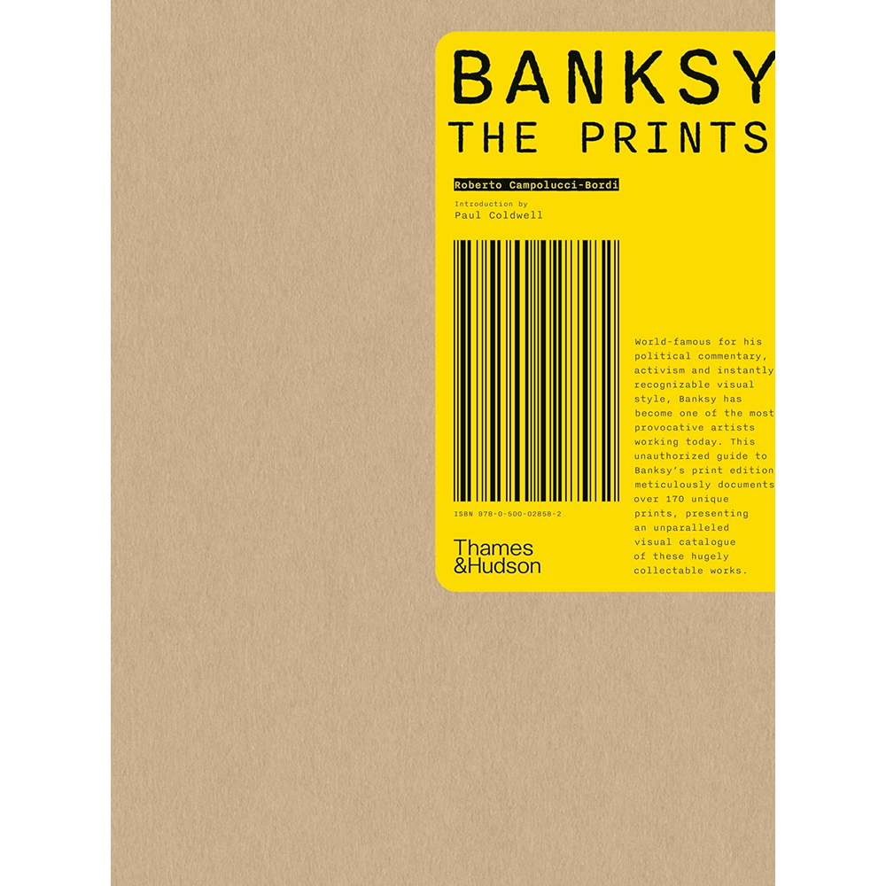Книга на английском языке "Banksy. The Prints", Roberto Campolucci-Bordi, Paul Coldwell