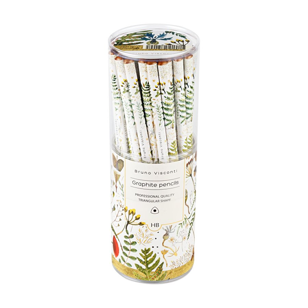 Карандаш простой "Flora.Луговые травы", HB - 2