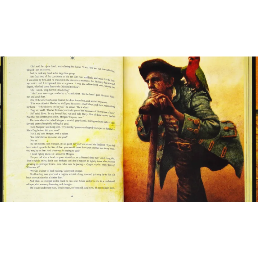 Книга на английском языке "Treasure Island", Stevenson R.  - 4