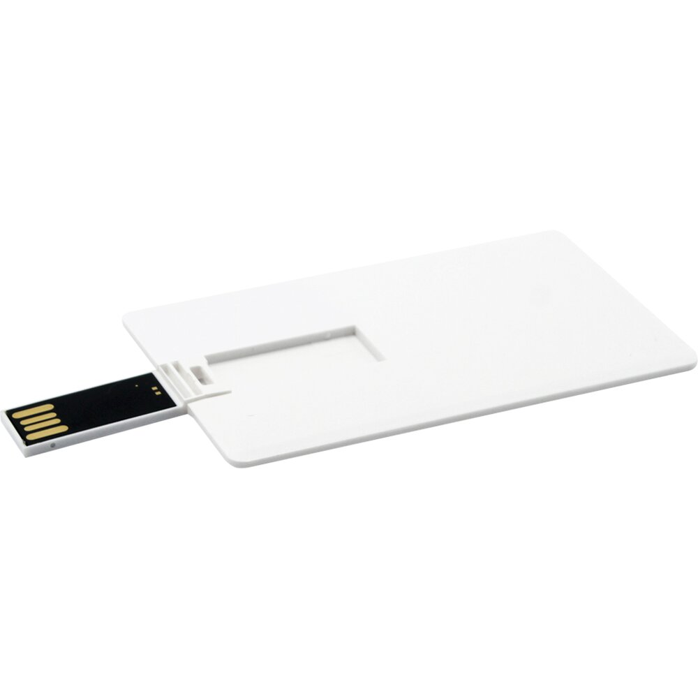 USB Flash 2.0 32 Gb VDK-009, пластик, кредитка, белый  - 2
