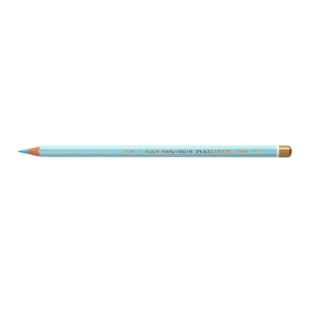 Карандаш цветной "Koh-I-Noor Polycolor 3800", 015 прозрачный синий