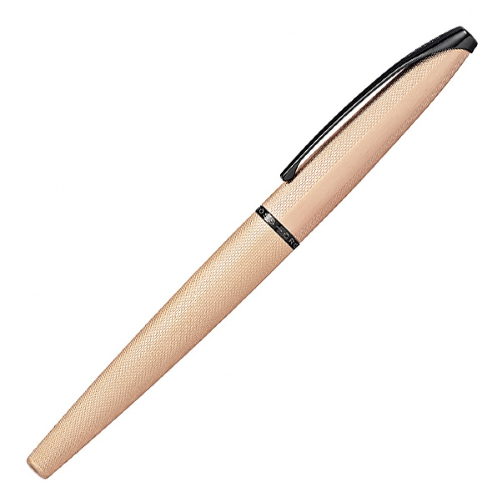 Ручка перьевая F "ATX Brushed Rose Gold PVD", розовое золото - 2