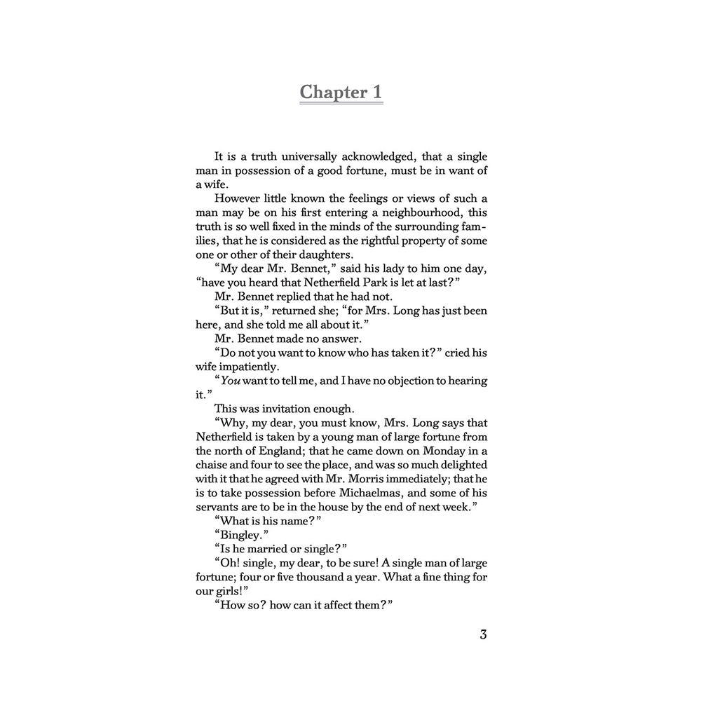 Книга на английском языке "Pride and Prejudice = Гордость и предубеждение", Остин Дж. - 2