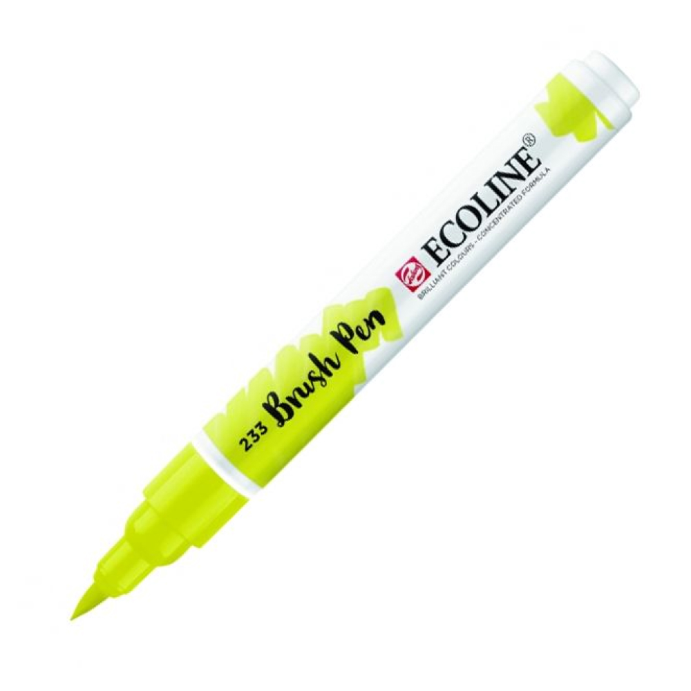Маркер акварельный "Ecoline", 233 желтый шартрез