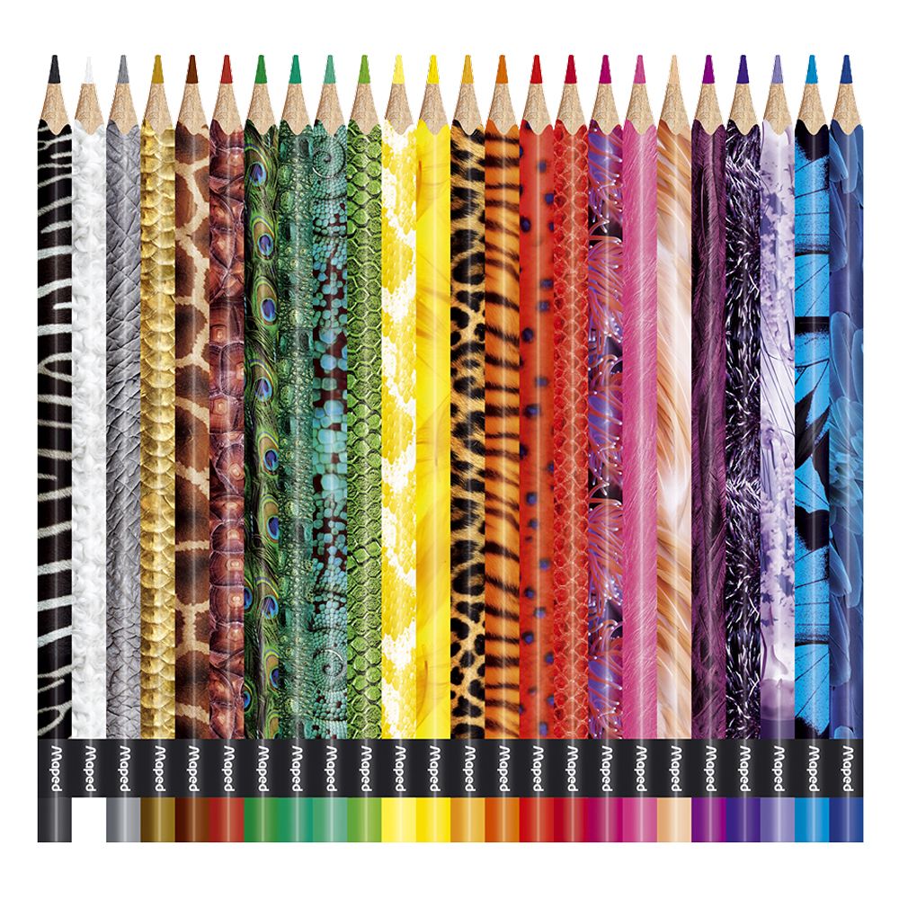 Цветные карандаши "Color' Peps Animal", 24 цвета - 2