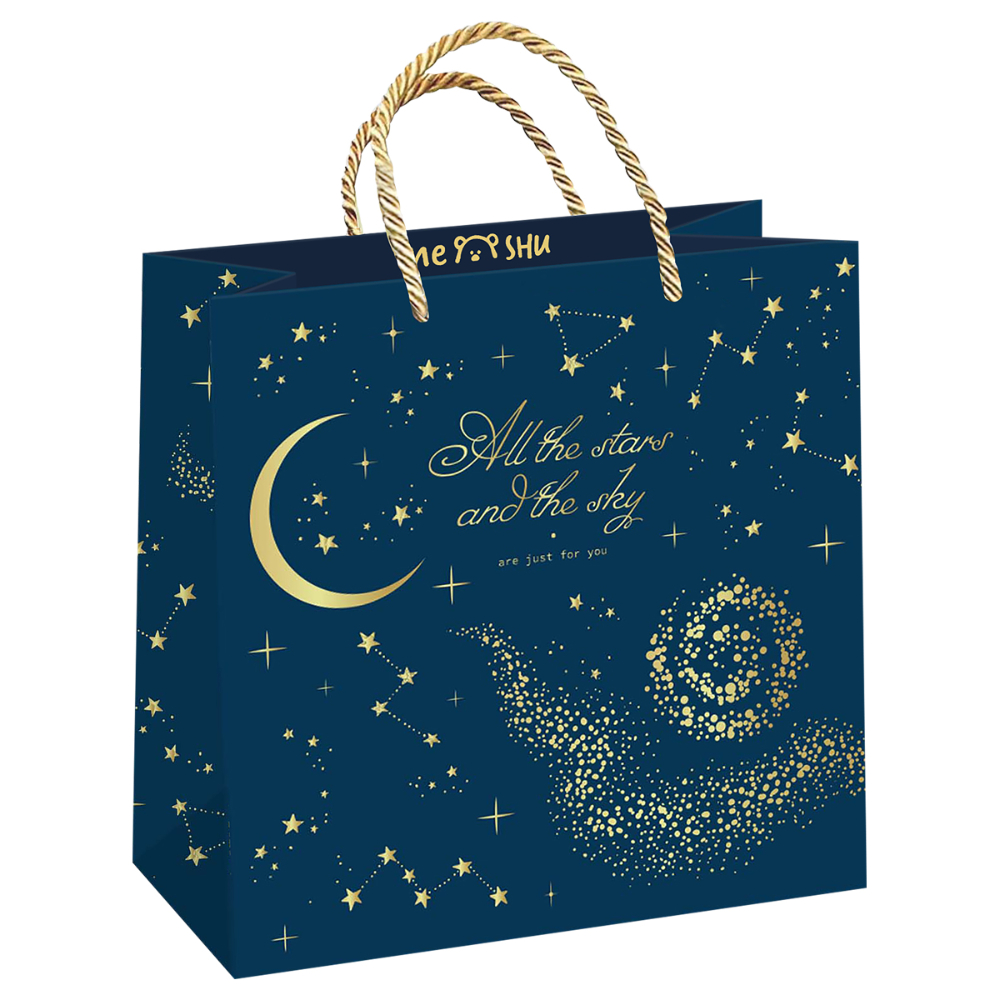 Пакет подарочный "Stars magic", 20x20x10 см, ламинированный - 2