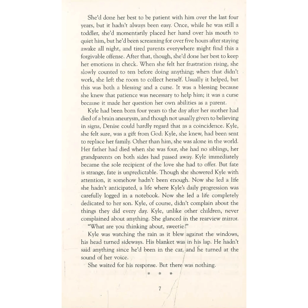 Книга на английском языке "The Rescue", Sparks N. - 3