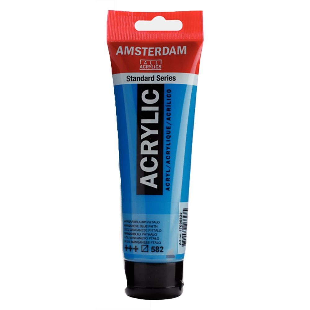 Краски акриловые "Amsterdam", 582 марганцевый ФЦ, 120 мл, туба