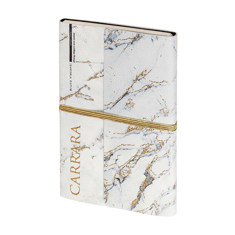 Ежедневник недатированный "Carrara", А5, 192 страниц, линейка, белый