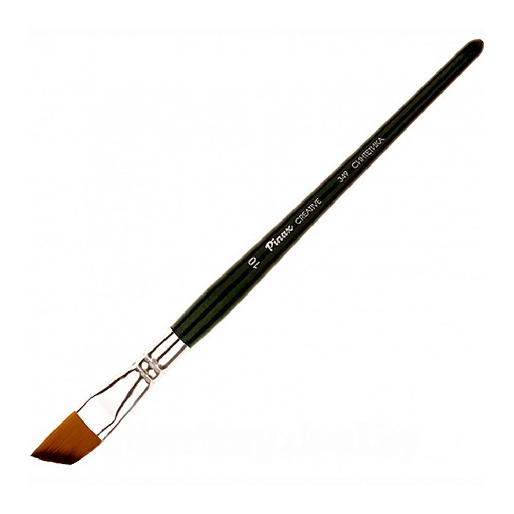 Кисть для рисования "Pinax CREATIVE", синтетика, скошенная, №10