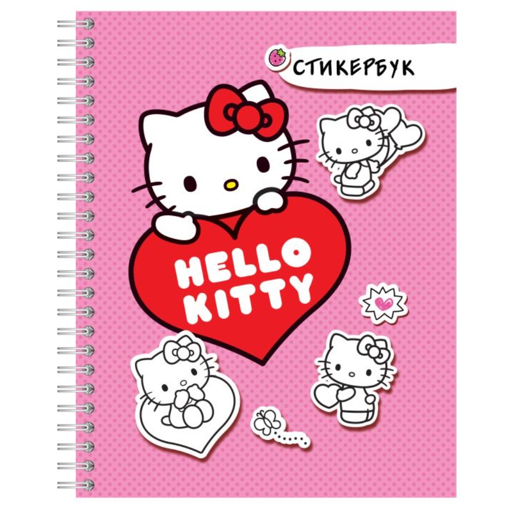 Блокнот "Hello Kitty: стикербук"