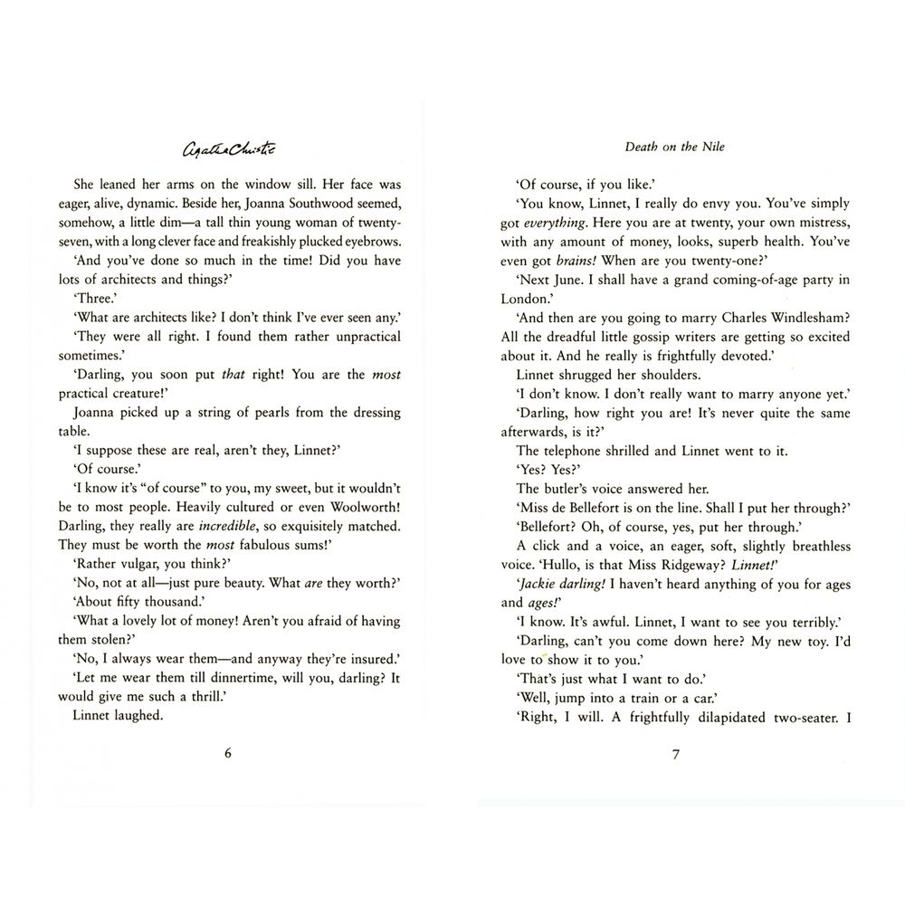 Книга на английском языке "Death On The Nile", Christie А. - 2