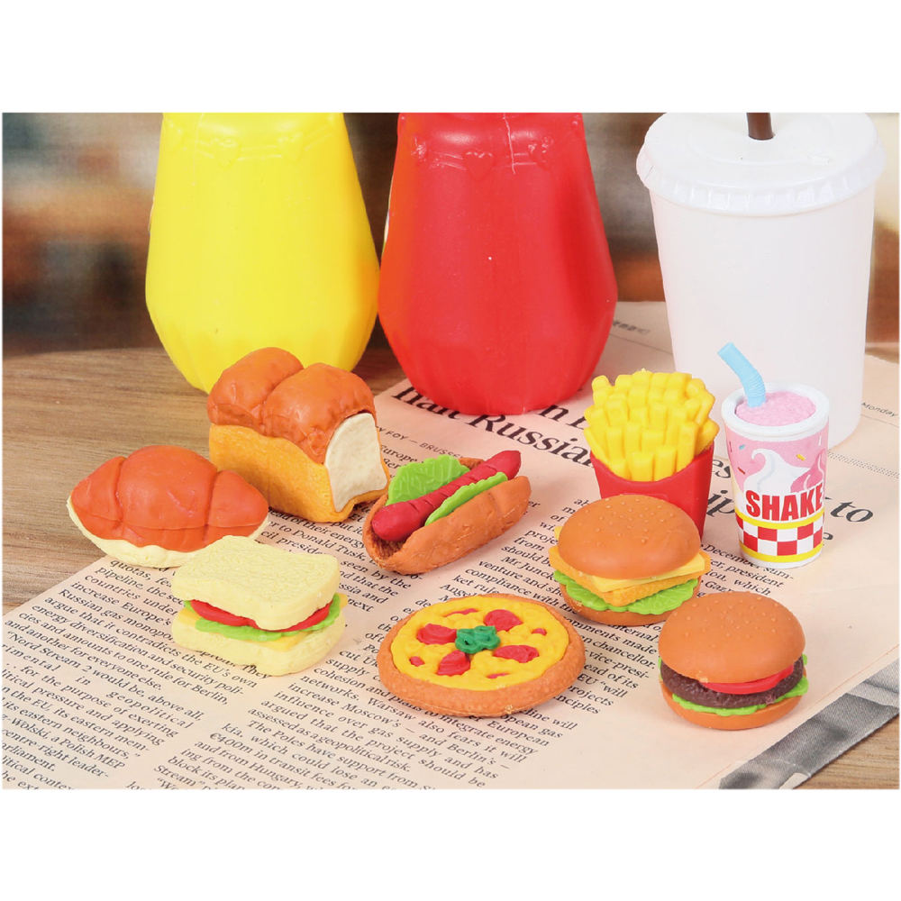 Ластик Iwako "Fast Food", 1 шт - 13