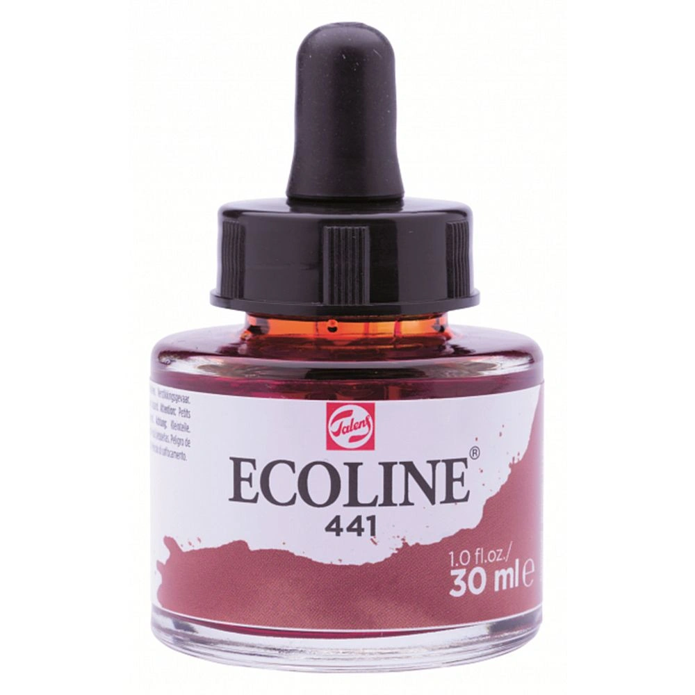 Жидкая акварель "ECOLINE", 441 красное дерево, 30 мл