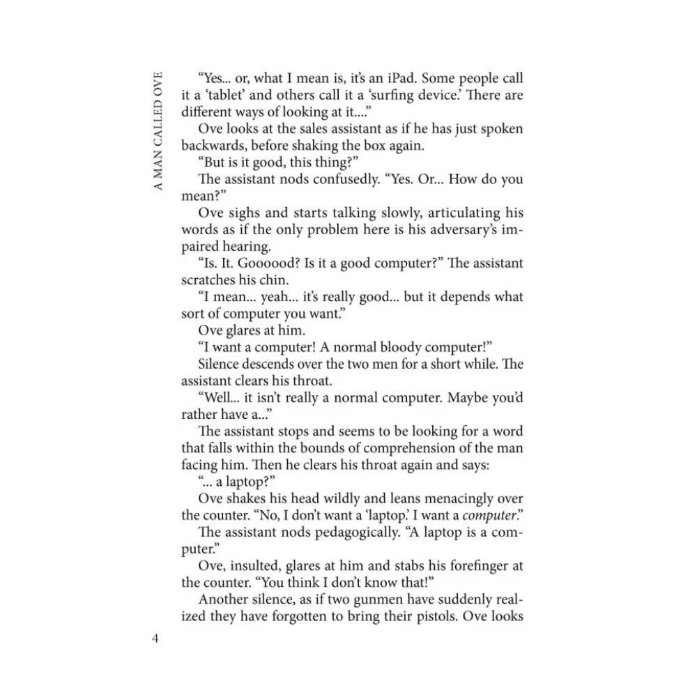 Книга "Вторая жизнь Уве. A man called Ove" (англ.яз.), Фредрик Бакман - 5