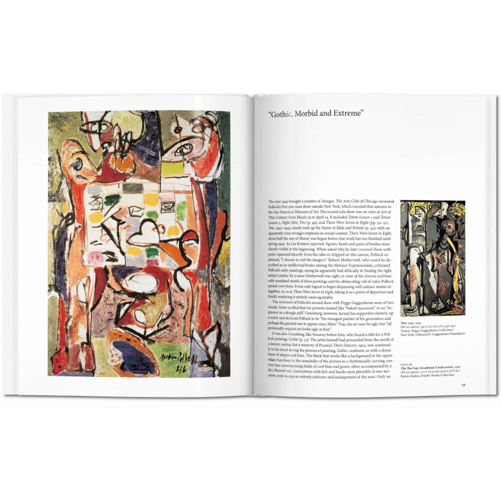 Книга на английском языке "Basic Art. Pollock"  - 5
