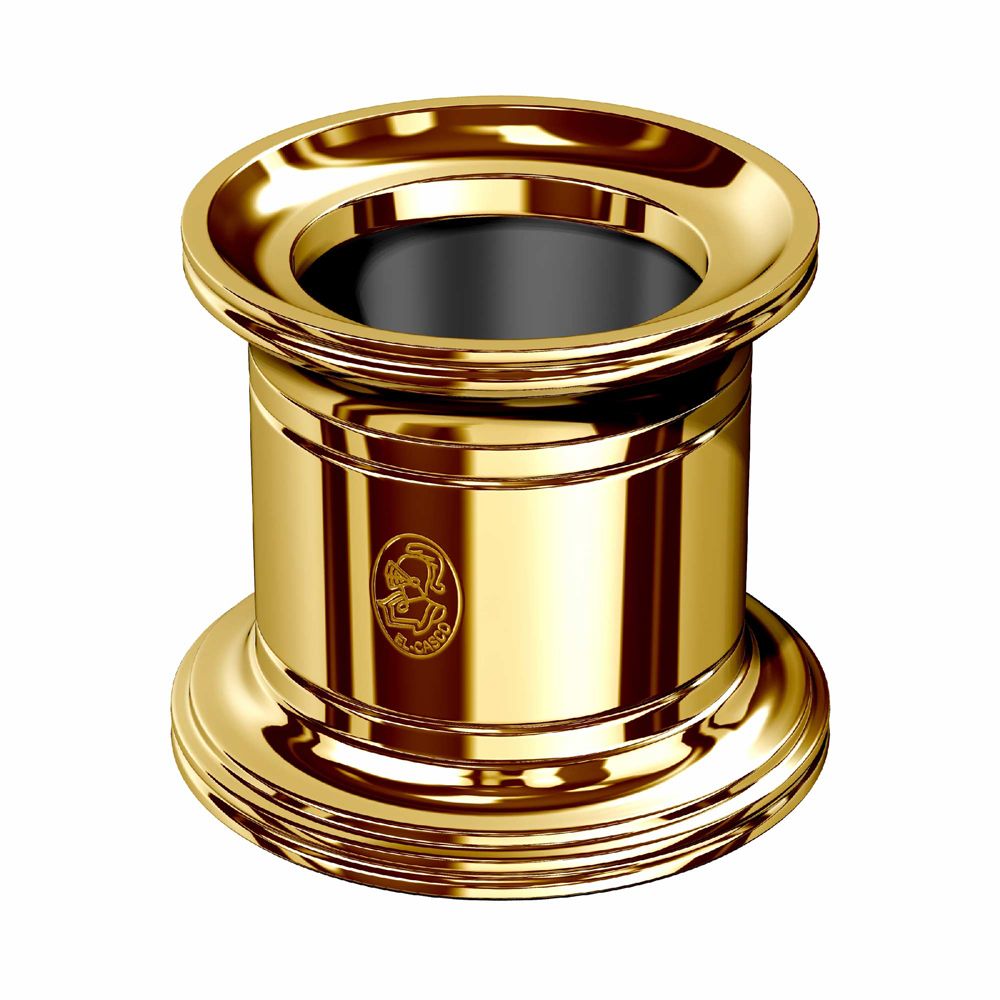 Подставка для скрепок магнитная "M-657", 61x61x57 мм, золотистый