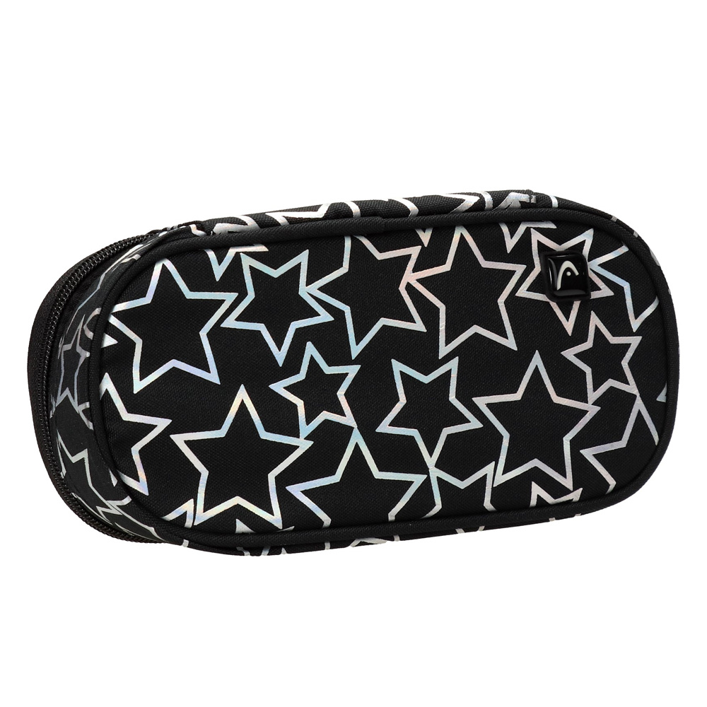 Пенал "Holo effect star lights", 1 отделение, черный - 2