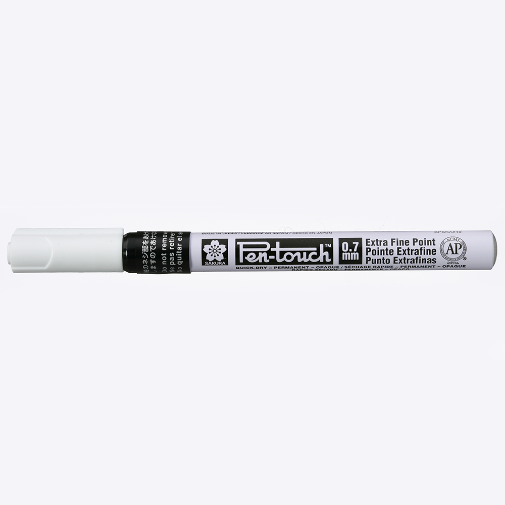 Маркер перманентный "Pen-Touch", черный - 3