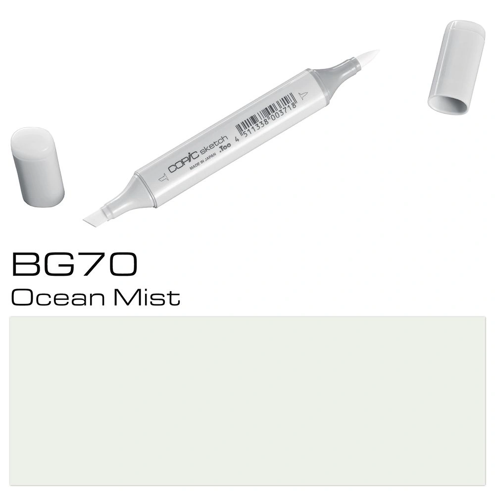 Маркер перманентный "Copic Sketch", BG-70 океанский туман