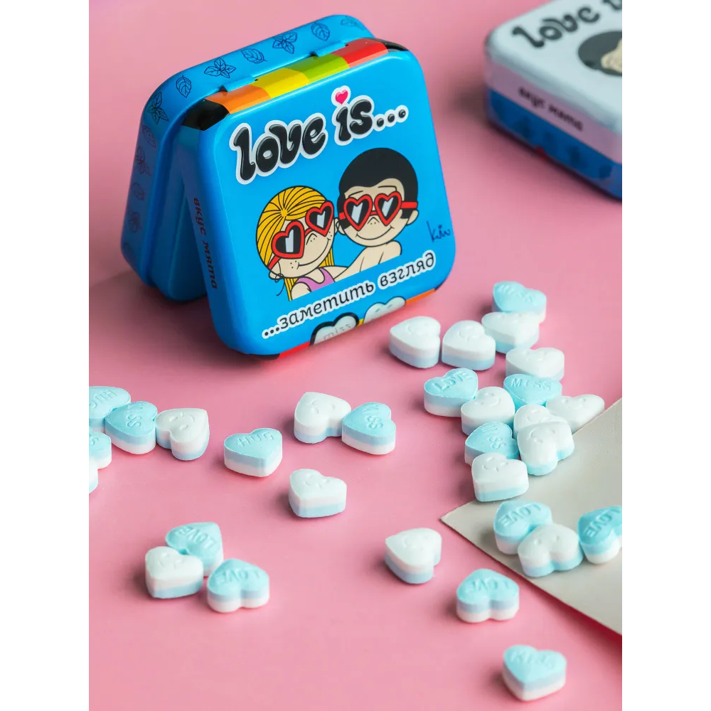 Драже "Love is...", мята, 20 г - 2
