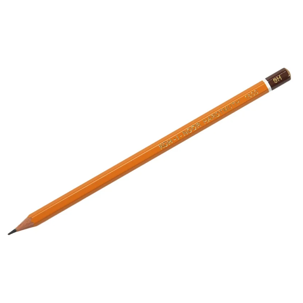 Карандаш чернографитный "Koh-I-Noor 1500", 9H