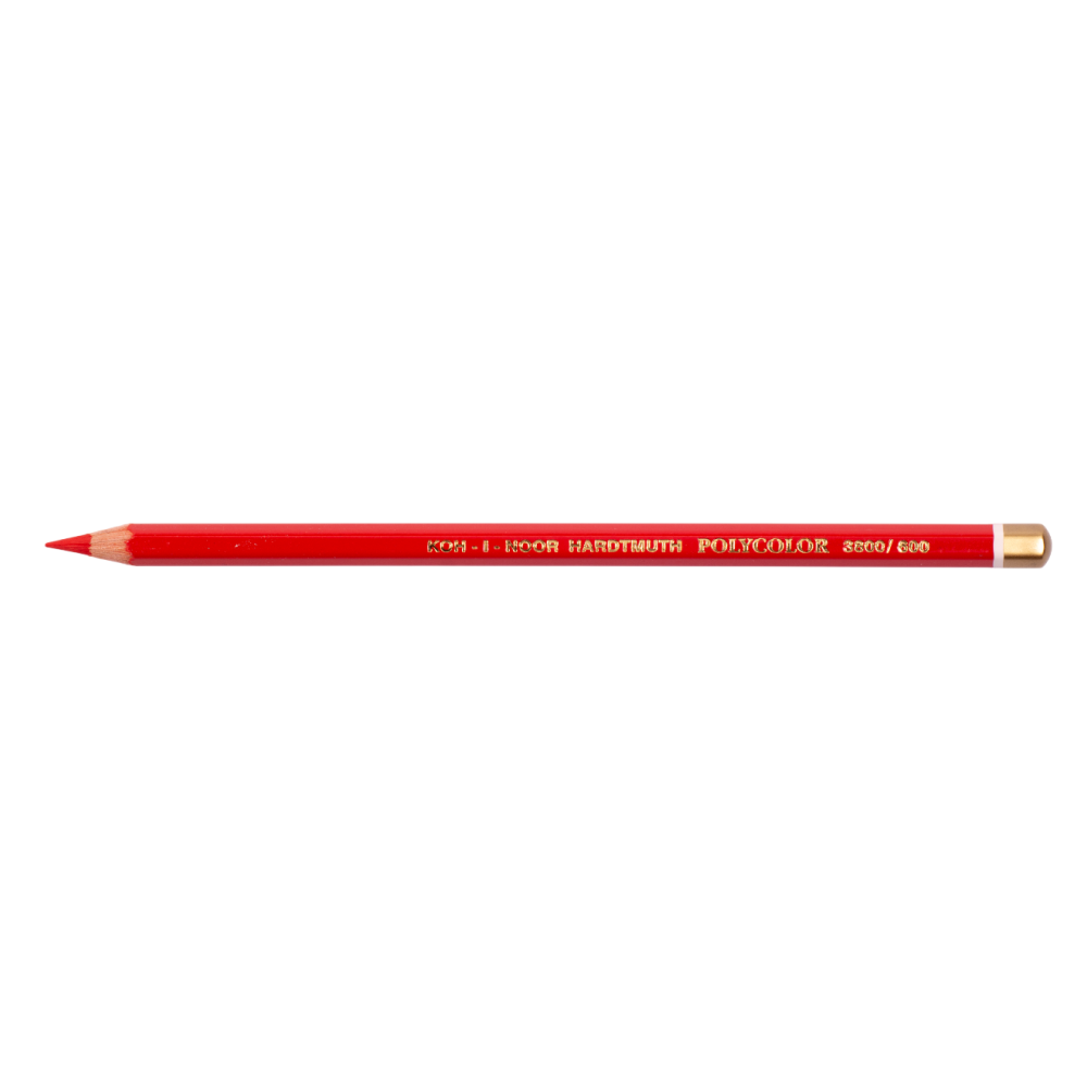 Карандаш цветной Koh-I-Noor "Polycolor 3800", 600 алый светлый
