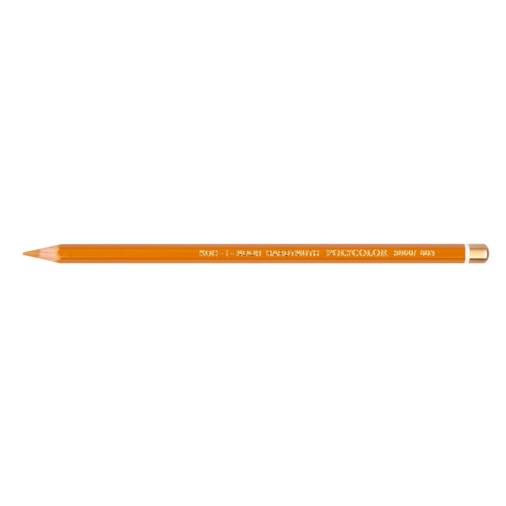 Карандаш цветной Koh-I-Noor "Polycolor 3800", 803 охра желто-коричневая