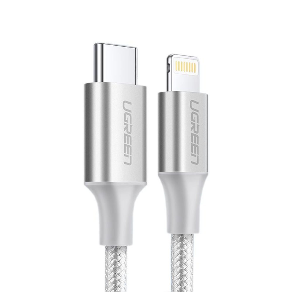 Кабель UGREEN US304-70523, 1 м, серый 