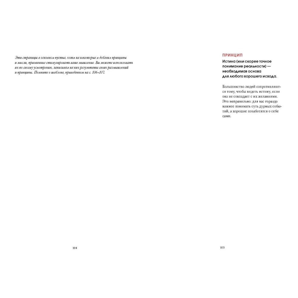 Блокнот-планнер "Мои принципы" (черный), Рэй Далио - 5