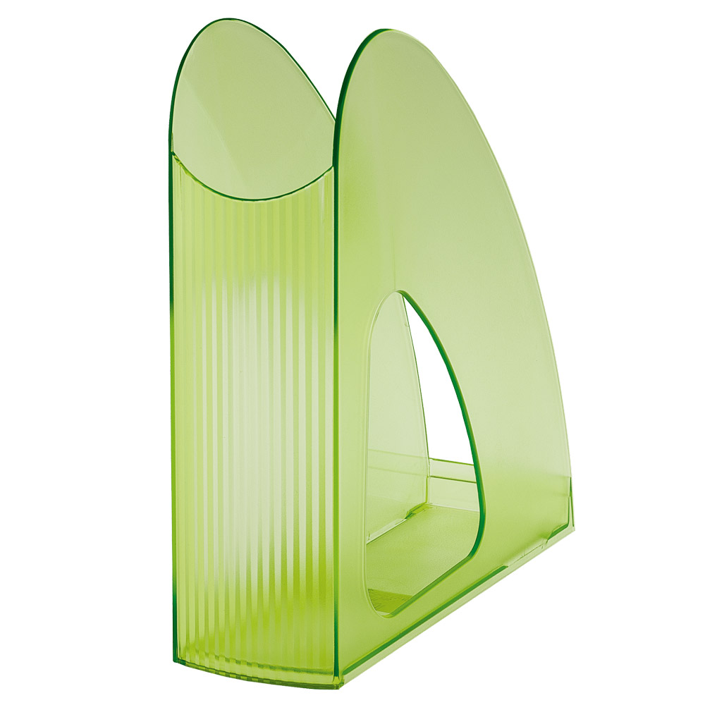 Модуль для бумаги вертикальный "Twin",  прозрачный зеленый - 2