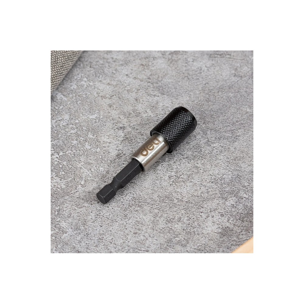 Держатель бит (насадок) Deli YS EDL107401, магнитный, набор 2 шт., 60мм, 1/4", с фиксатором - 5