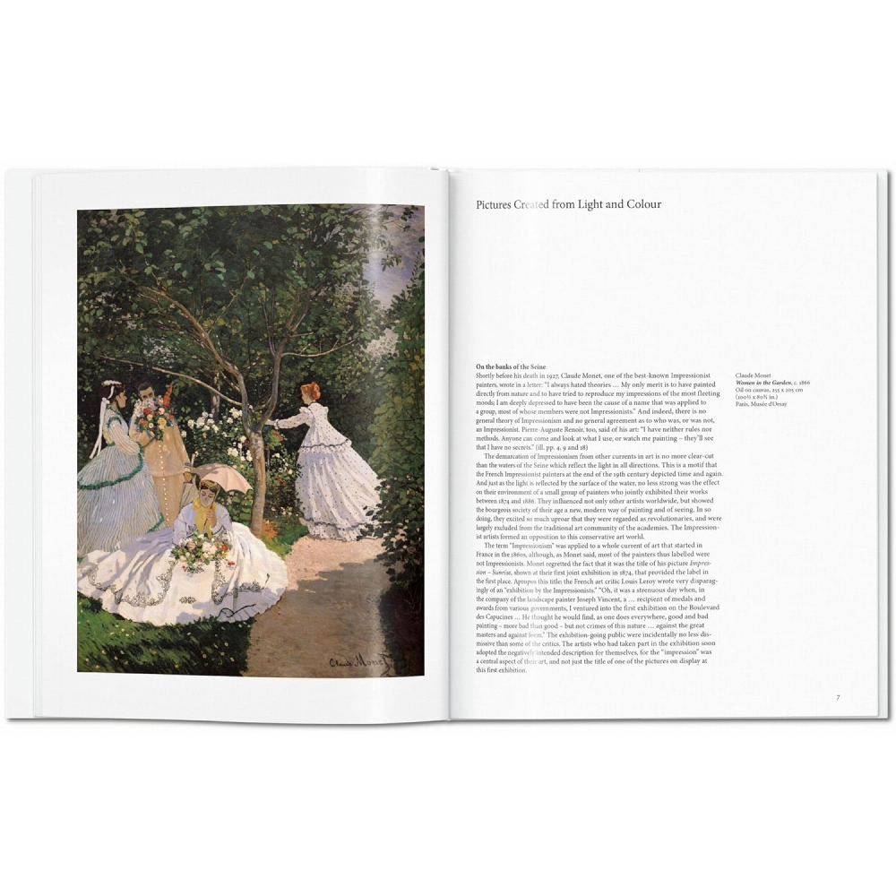 Книга на английском языке "Basic Art. Impressionism"  - 2