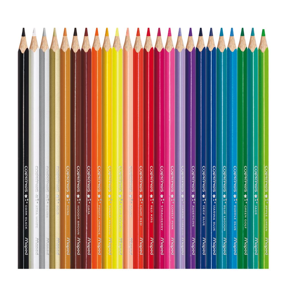 Цветные карандаши Maped "Color Peps", 24 цвета - 2