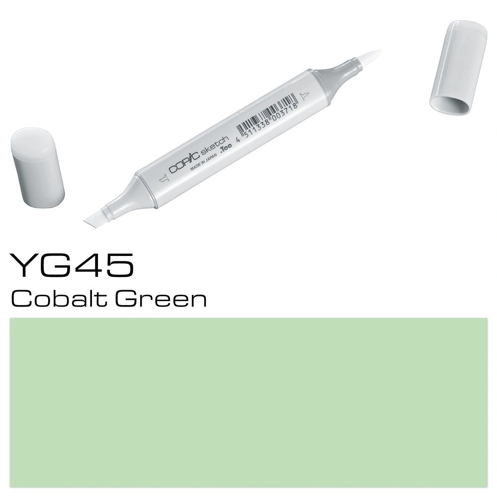 Маркер перманентный "Copic Sketch", YG-45 зеленый кобальт